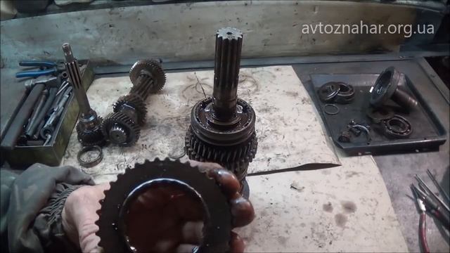 УАЗ КПП 5 ти ступенчатая - проблема с включением переда