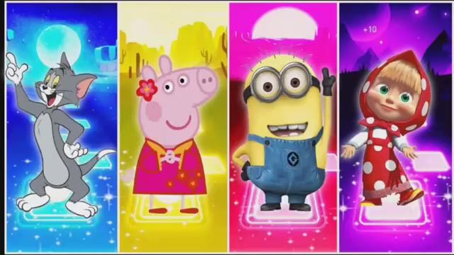 Том и Джерри против Свинки Пеппы, Миньонов и Маши