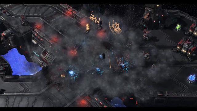 StarCraft II Legacy Of The Void - Прохождение без комментариев. Миссия 4 Небесный щит