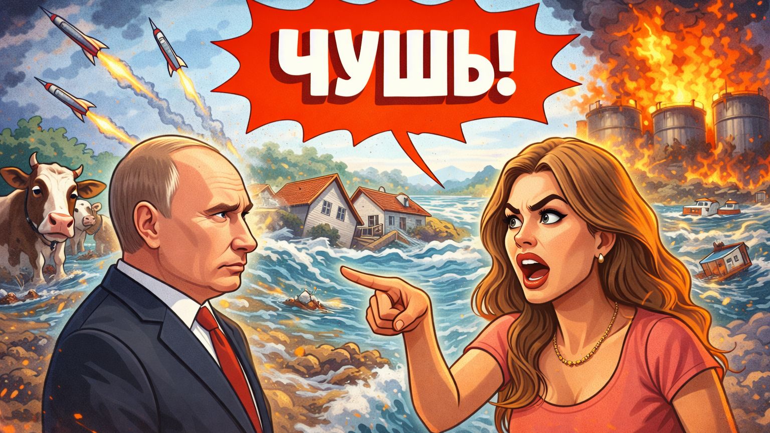 Обращение  Бони  к  Путину....   ЧУШЬ!