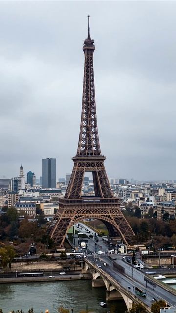 Эйфелева башня: символ Парижа #Париж #ЭйфелеваБашня #путешествия