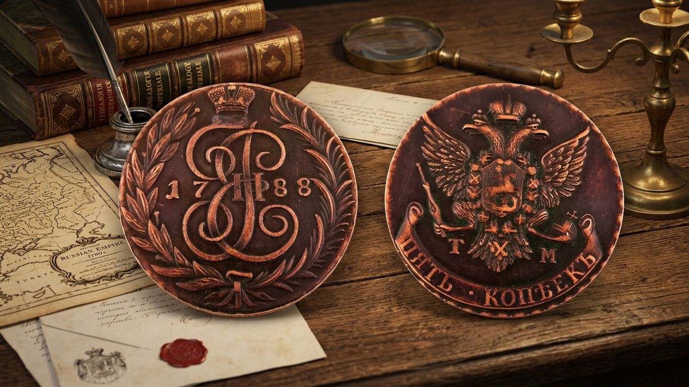 Пять копеек Екатерины II: Главная монета XVIII века