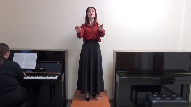 Б. Снетков Море спит Дирижирует Поляниченко Наталия 1 курс ТМК