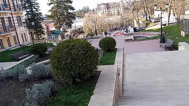 Кисловодск. Каскадная лестница. 17.04.2026 г.