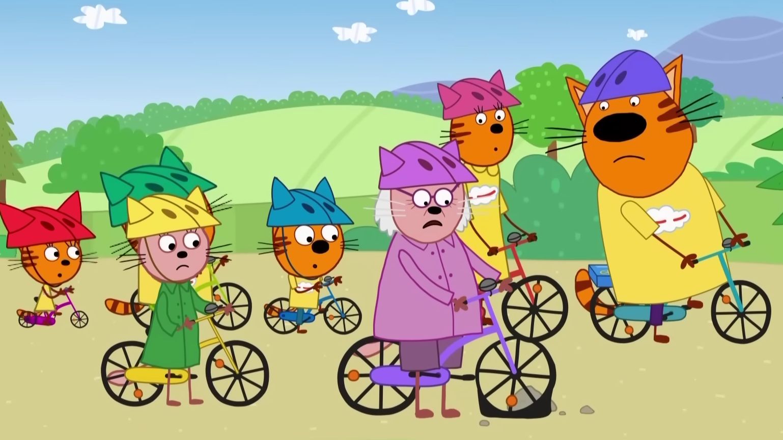 Три Кота  Мультфильм   День Развлечений  Три Кота Мультик Смотреть  Развивающая Игра