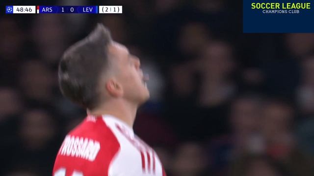 Арсенал  Байер. Обзор матча Лига чемпионов одна восьмая. 17.03.26