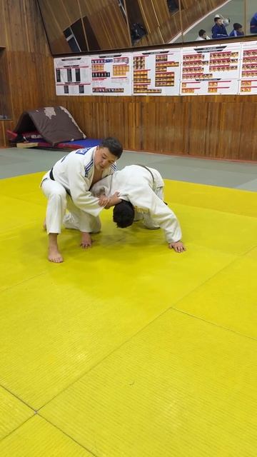 Переход на удержание с отворота