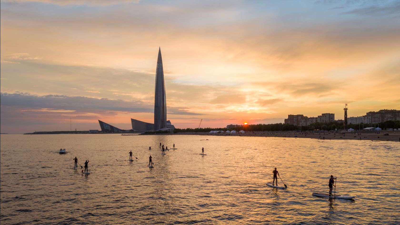 САП пляж парк 300-летия лахта центр Птерлэнд  MAX EVENTS