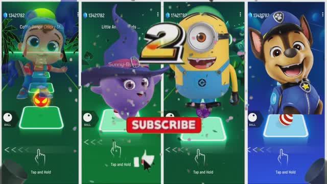 Маленький Ангел против Солнечных Зайчиков, Миньонов и Щенячьего Патруля