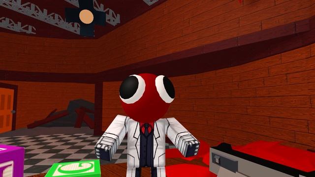 SCP РАДУЖНЫЕ ДРУЗЬЯ, 2 серия (страшная история в роблокс)