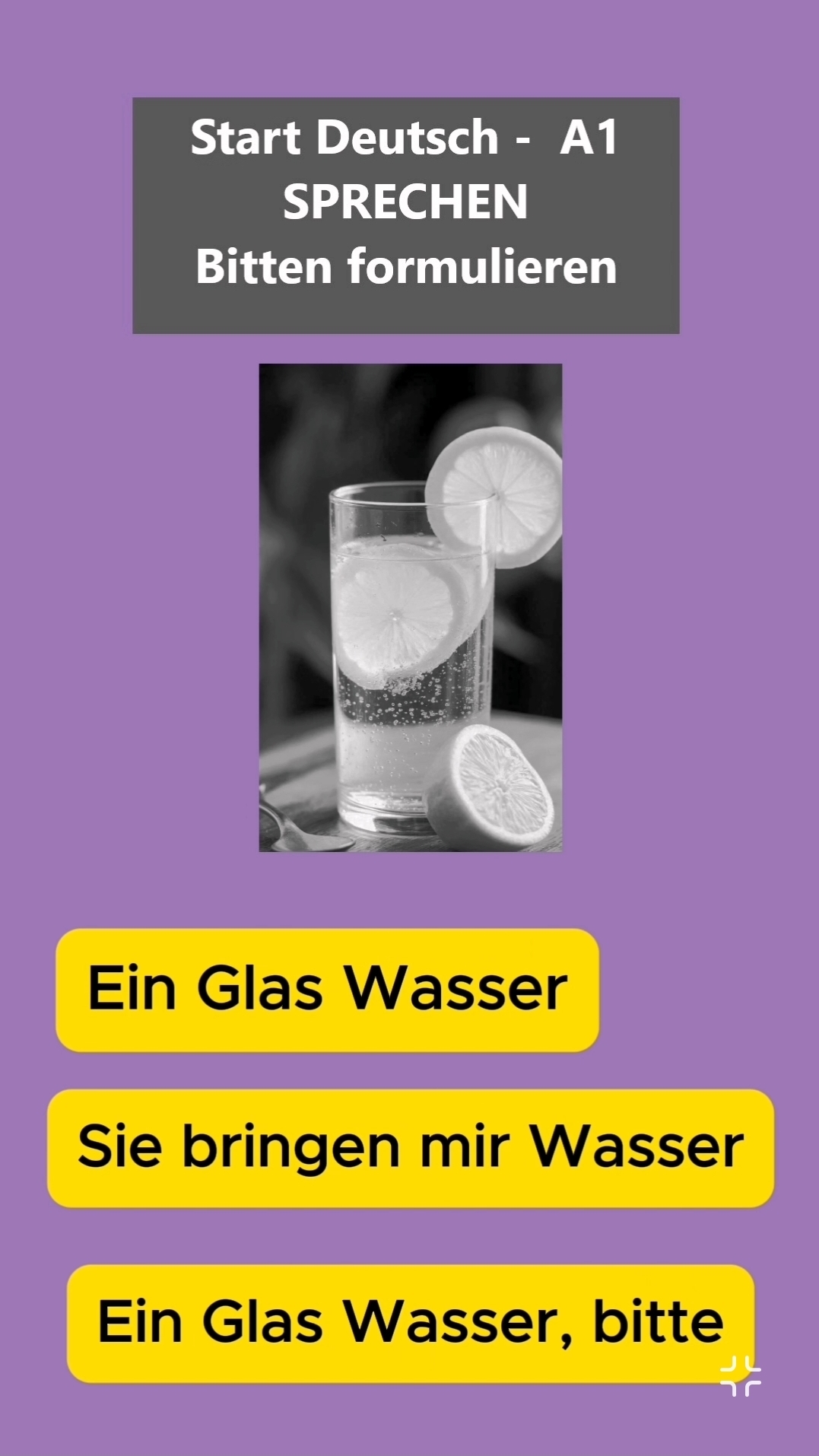 Гете Сертификат  А1 - Говорение : Просьбы