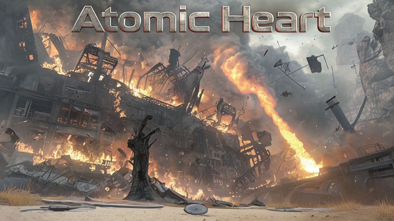 Atomic Heart Кровь на Хрустале 129 Режим Исследователь - Пляжная битва.