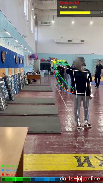  Гость  AI-разбор техники  AI-тренер по дартсу