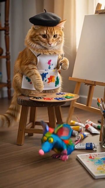 Котик из нейросети