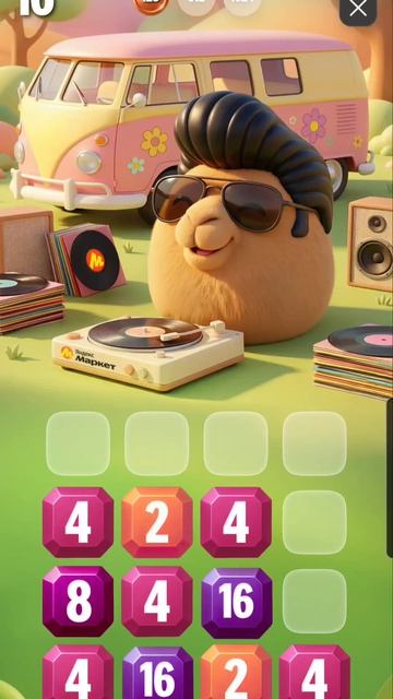 Как в игре 2048 от Яндекс Маркета собрать 5 плашек по 16