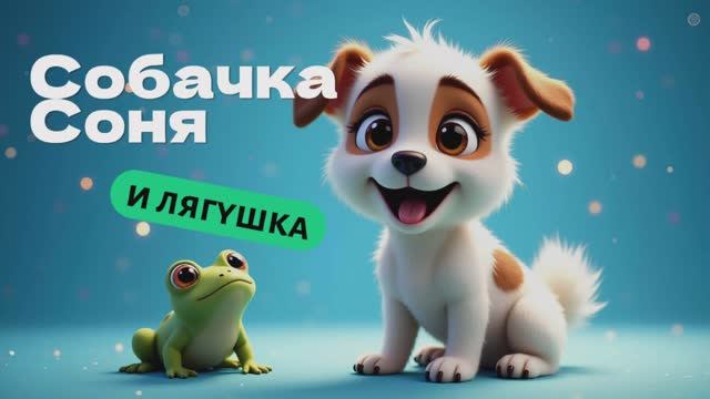 Знаменитая Собачка Соня лягушка