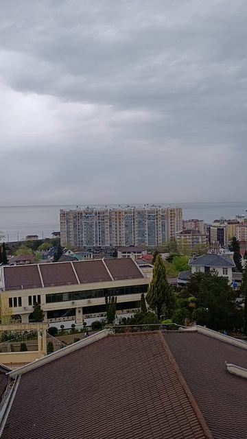 Сочи вид на чёрное море санаторий октябрьский