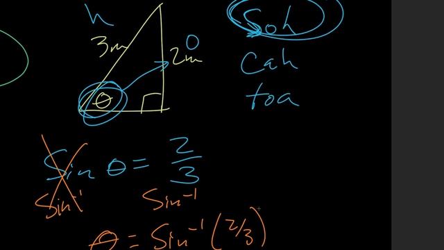 Math SL - 7C - Finding Angles Right Angle Trig