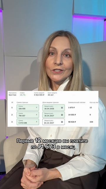 Как не платить за ипотеку до сдачи дома? Ипотека траншами