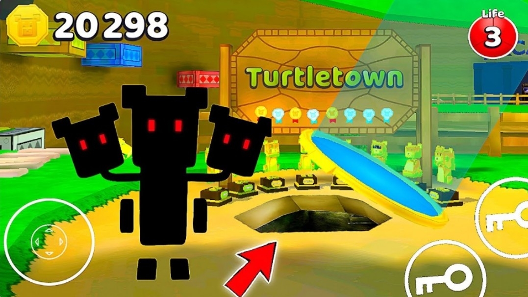 Портал в Super Bear Adventure/Прохождение игры Супер Мишка