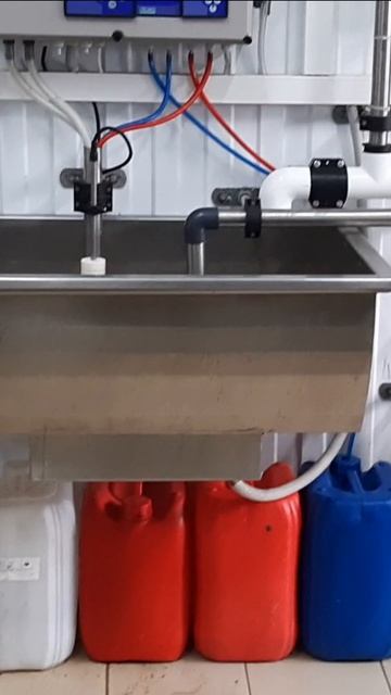 Доильный молокопровод  С автоматом промывки