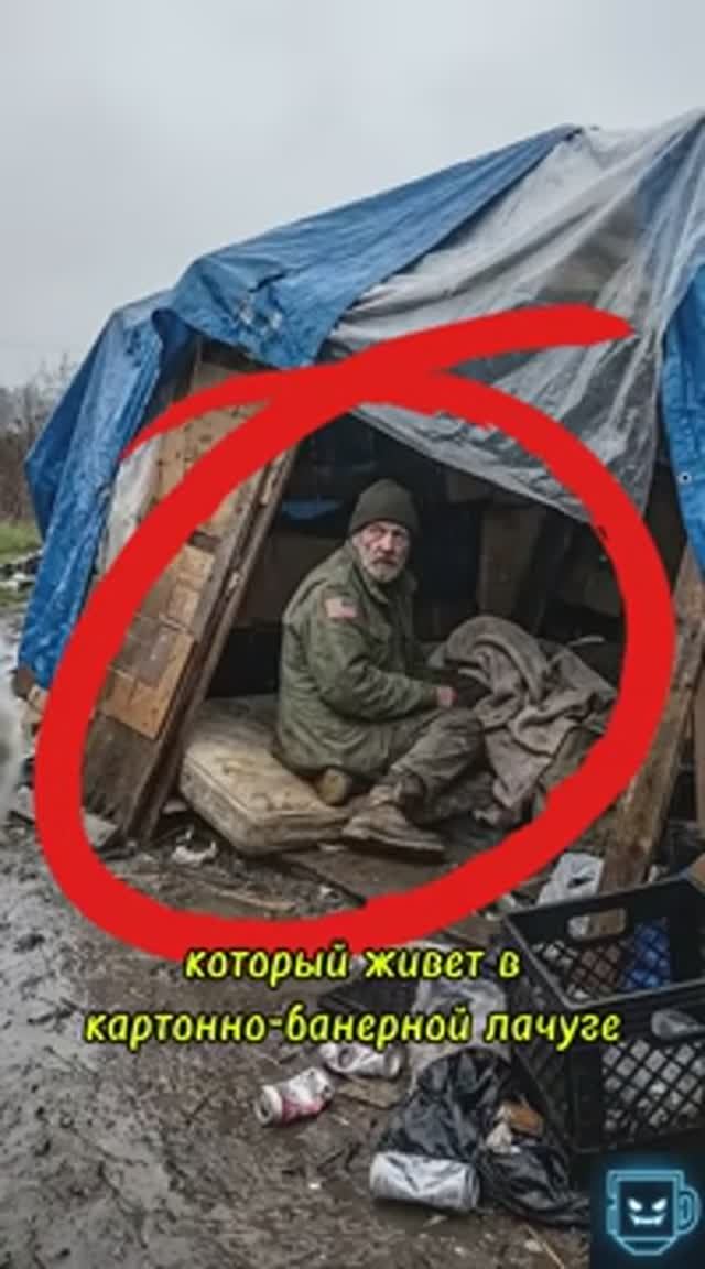 ИИ за 2 минуты построил дом бездомному.