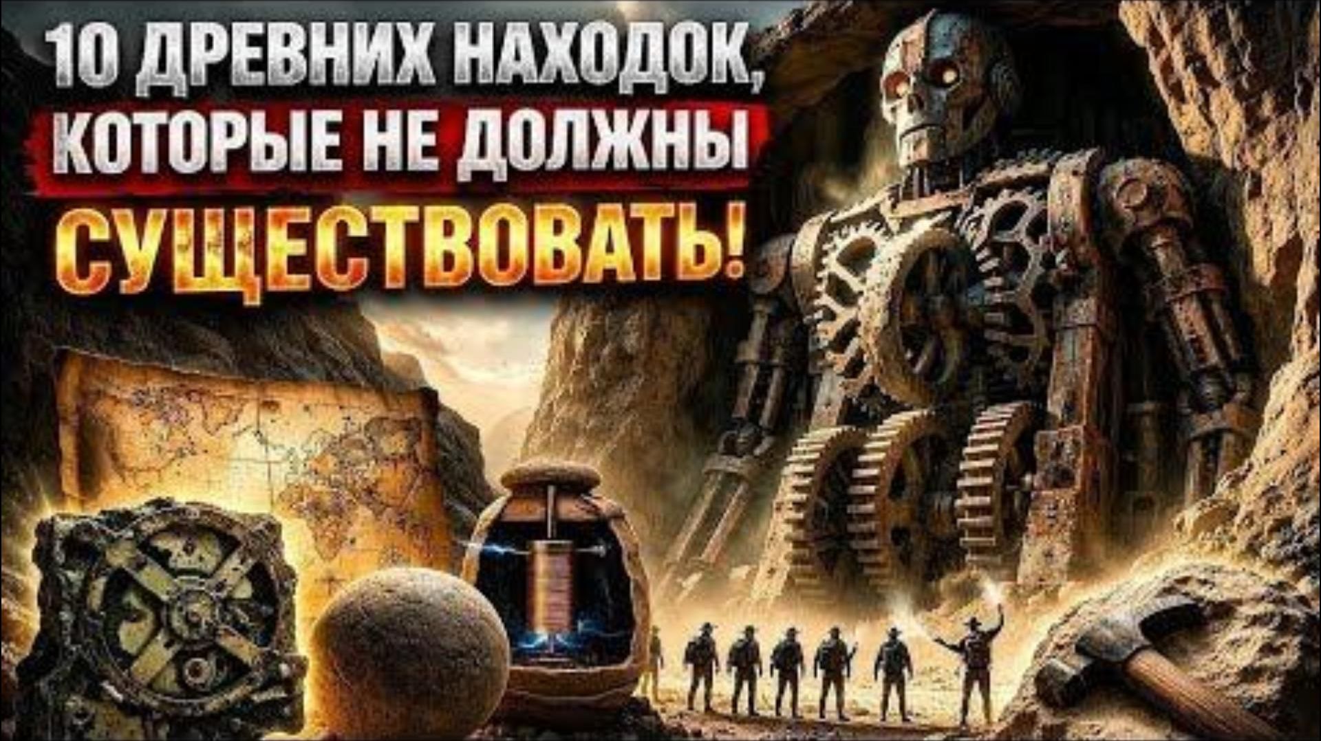 ЧТО СКРЫВАЮТ АРХЕОЛОГИ? 10 УДИВИТЕЛЬНЫХ ЗАГАДОК ИСТОРИИ!