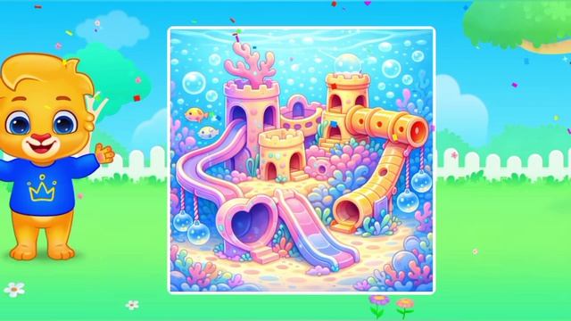 Детский развивающий мультфильм видео головоломка.