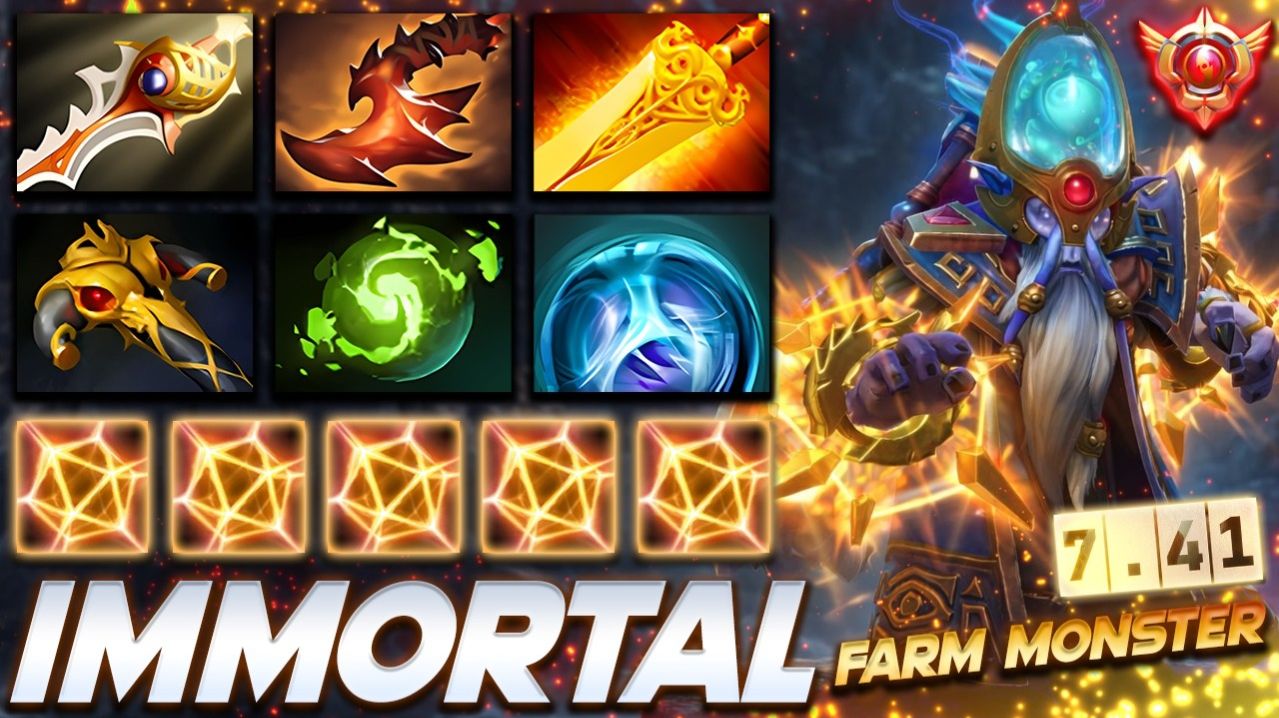 Dark Seer Farm Monster — профессиональный геймплей в Dota 2 [Смотри и учись]