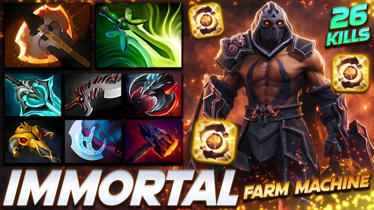 Anti-Mage FARM MACHINE 26 KILLS — профессиональный геймплей в Dota 2 [Смотри и учись]