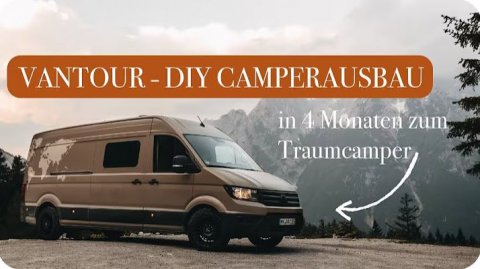 VANTOUR от нашего DIY Crafter - за 4 месяца превратится в ЛАГЕРЬ МЕЧТЫ для БЕЗДОРОЖЬЯ