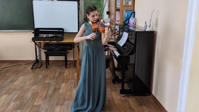 Быкова Екатерина 13 лет 7 класс ДШИ 1 г. Ельца Румынская мелодия обр. А. Гриншпуна