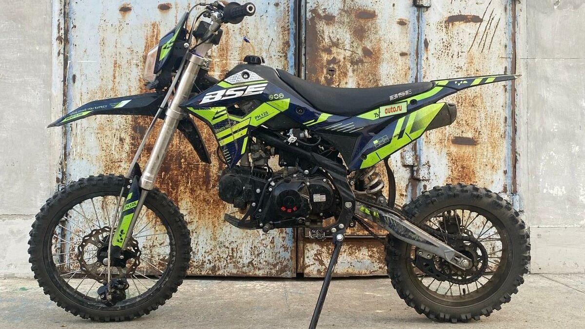 питбайк после простоя в два года