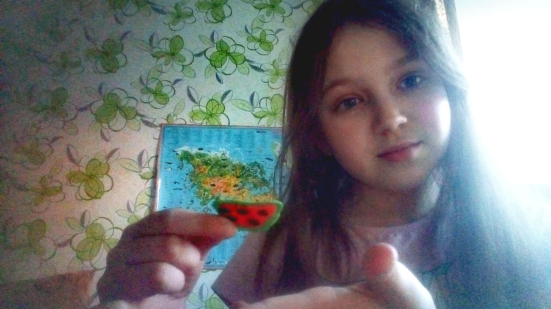 леплю арбуз