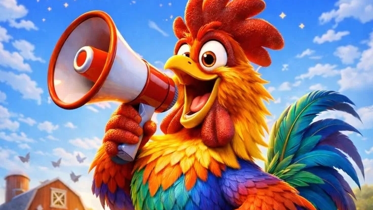 С добрым воскресным утром. Красивая музыкальная открытка.