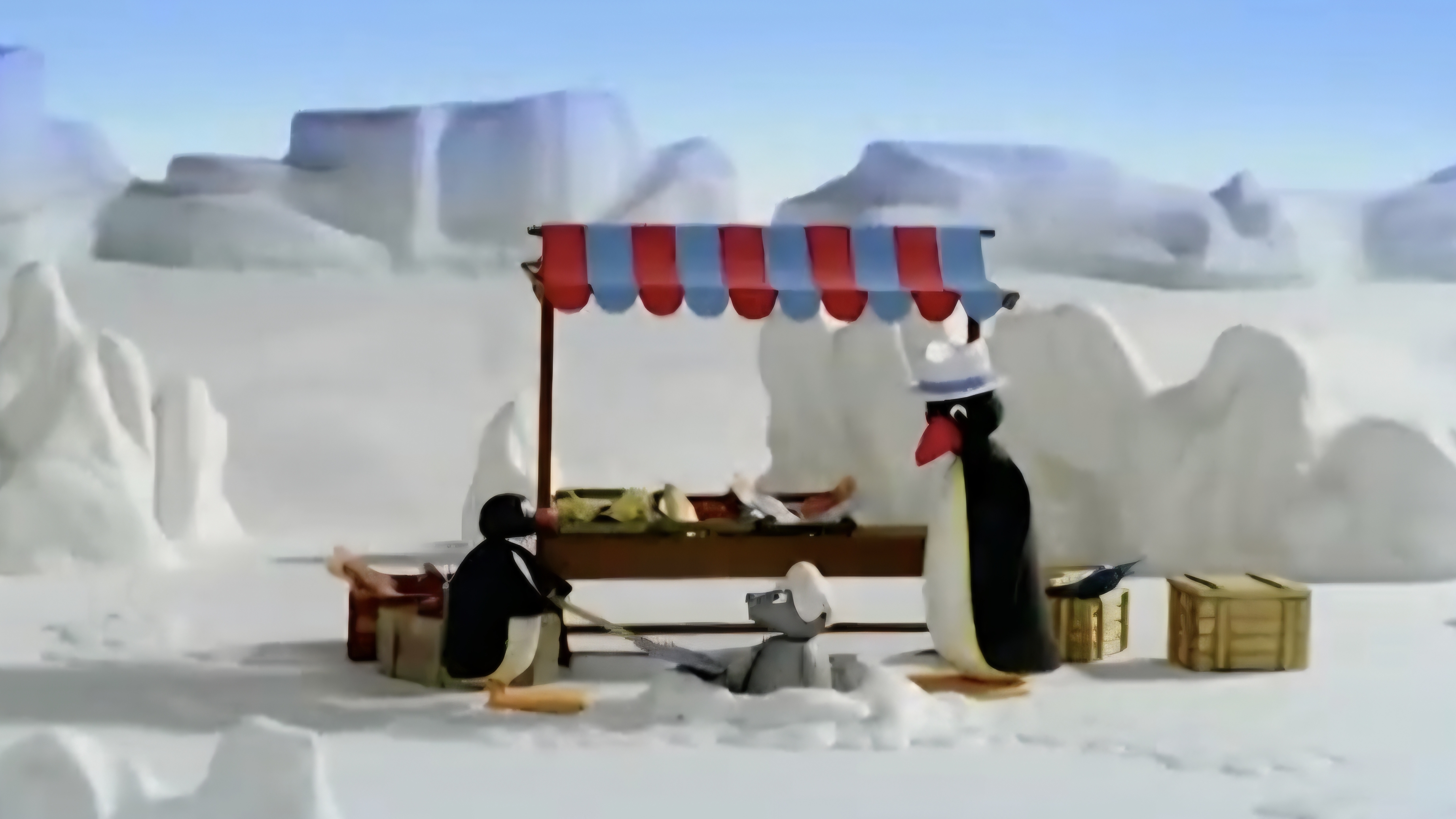 МУЛЬТИК ДЛЯ ДЕТЕЙ ПРО ПИНГВИНОВ🐧 🐧. ПИНГВИНЫ СДЕЛАЛИ ТОННЕЛЬ ПОД СНЕГОМ. МУЛЬТФИЛЬМЫ ДЛЯ ДЕТЕЙ.