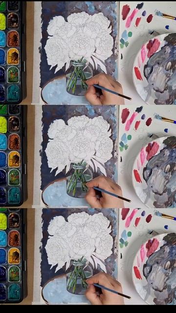 Пионы. клип