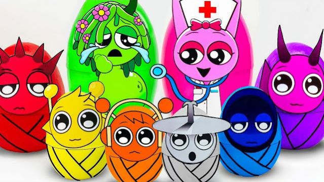 ПОМОГИ ВИНЕРИЯ! УГАДАЙ КАКАЯ ФИГУРКА ИЗ INKREDIBOX SPRUNKI РАСПАКОВКА СЮРПРИЗ БОКСОВ  ASMR  СПРУНКИ