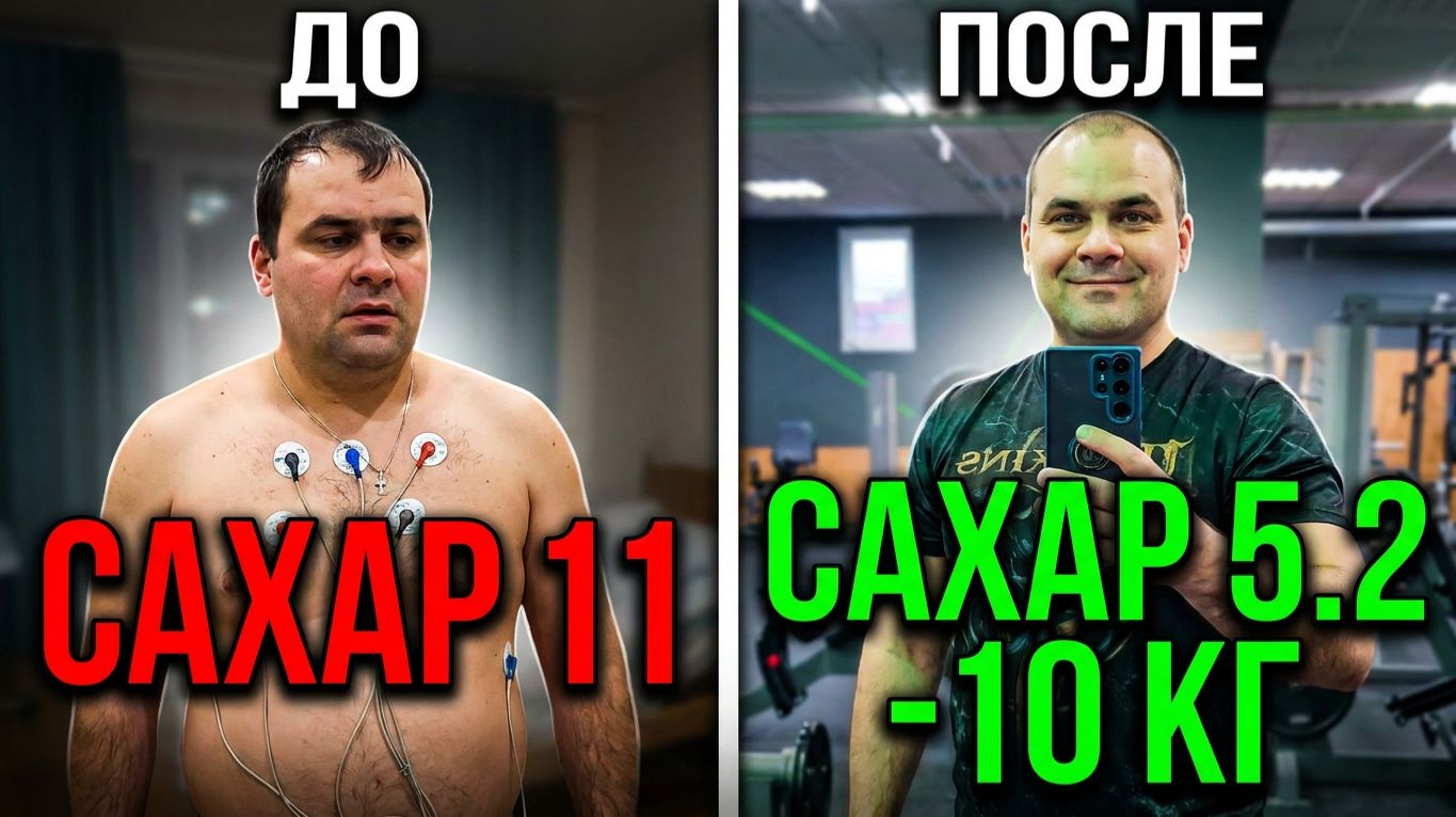 Диабет и спорт. -10 кг за 3 месяца.