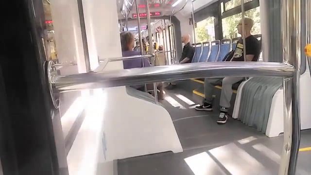 Поездка На Трамвае 39 Из Депо Малый Калитниковский ПроездМетро Университет Москва 10.08.2024