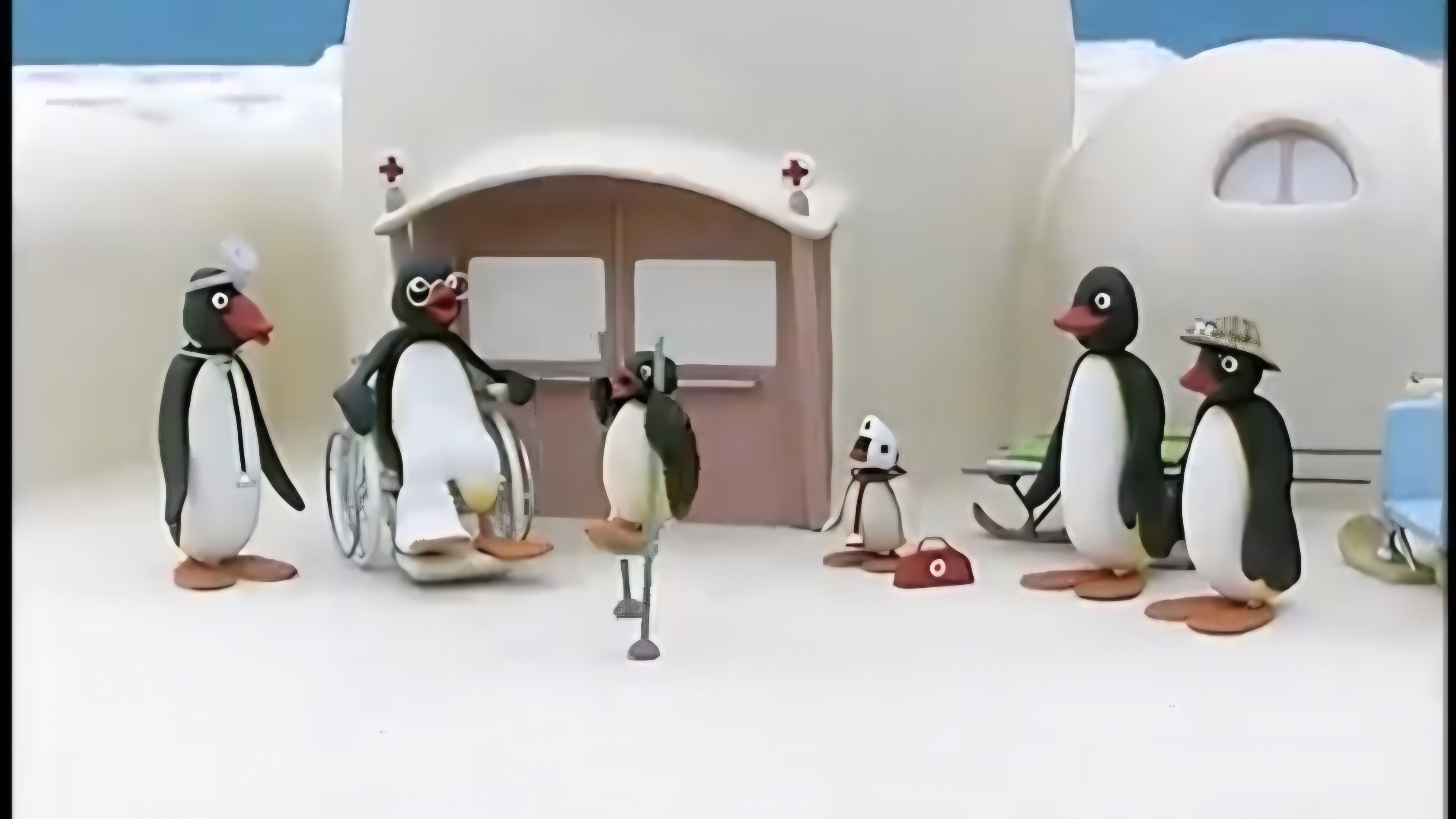 МУЛЬТИК ДЛЯ ДЕТЕЙ ПРО ПИНГВИНОВ🐧🐧. ПИНГВИНЫ ПРИЕХАЛИ В БОЛЬНИЦУ🚑. МУЛЬТФИЛЬМЫ ДЛЯ ДЕТЕЙ.