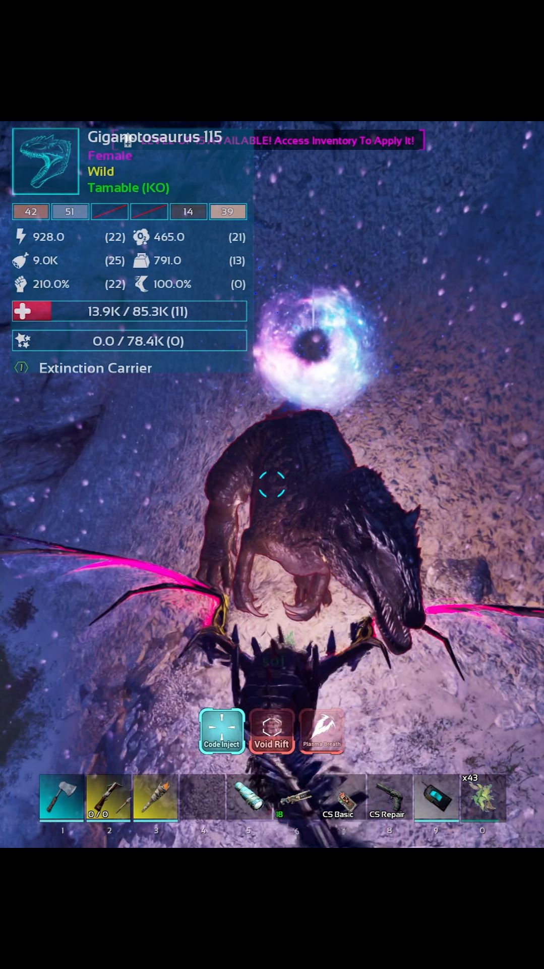 Воид Виверны не получают КРОВОТОК И САМИ ЕГО ДАЮТ! неадекватно крутые #arksurvivalascended #Wyverns