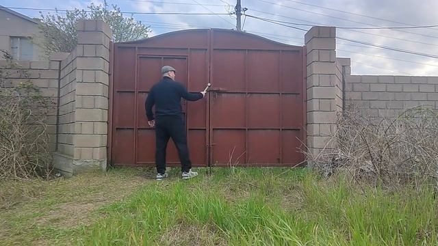 Кованые ворота тест