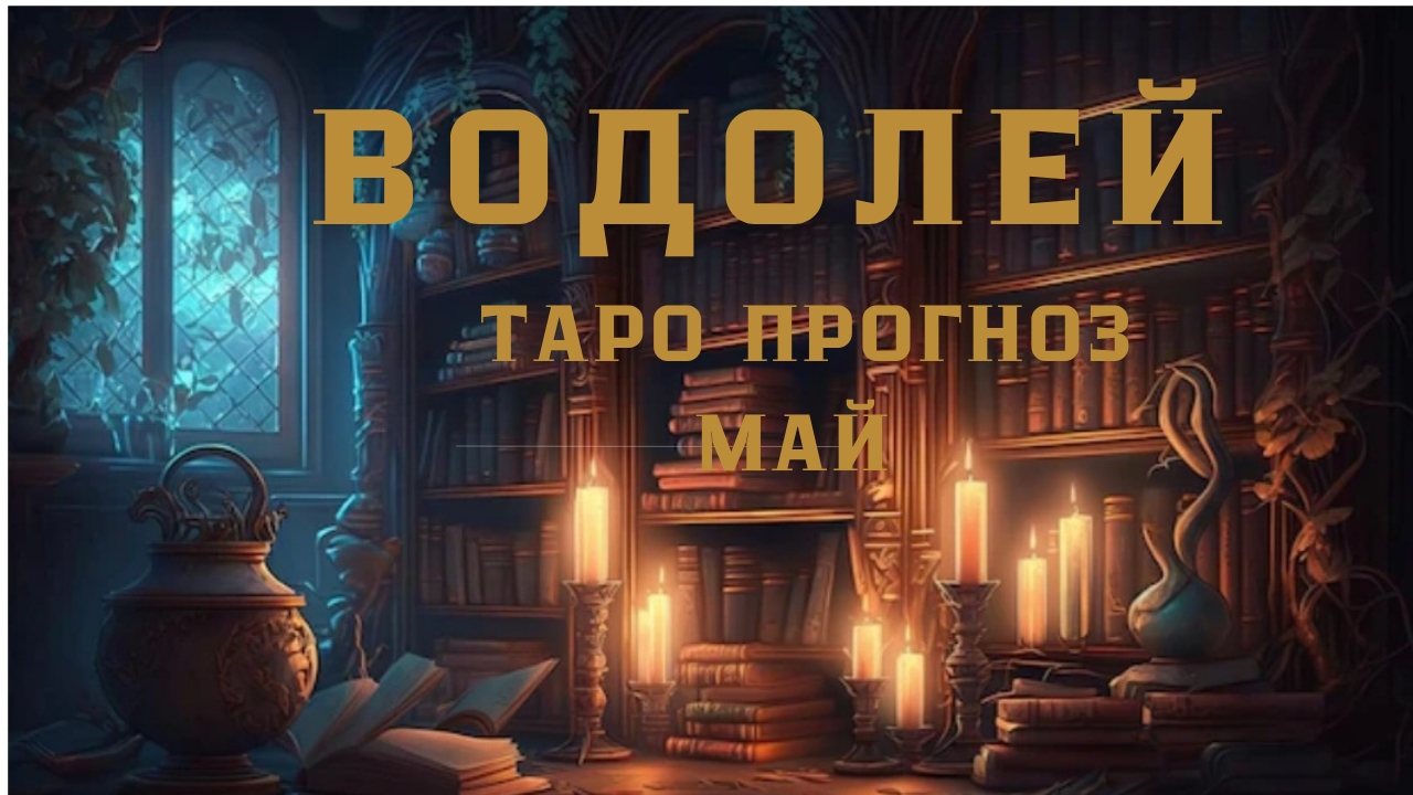 ВОДОЛЕЙ - ТАРО ПРОГНОЗ НА МАЙ 2026 ОТ НАТАЛИ ЭЛЛИФ