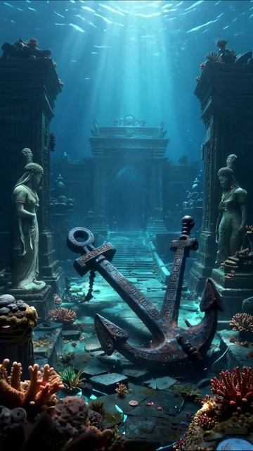 Подводные тайны затерянного мира #анкер #подводныймир #древности