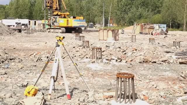 Устройство БНС (буро набивных свай)