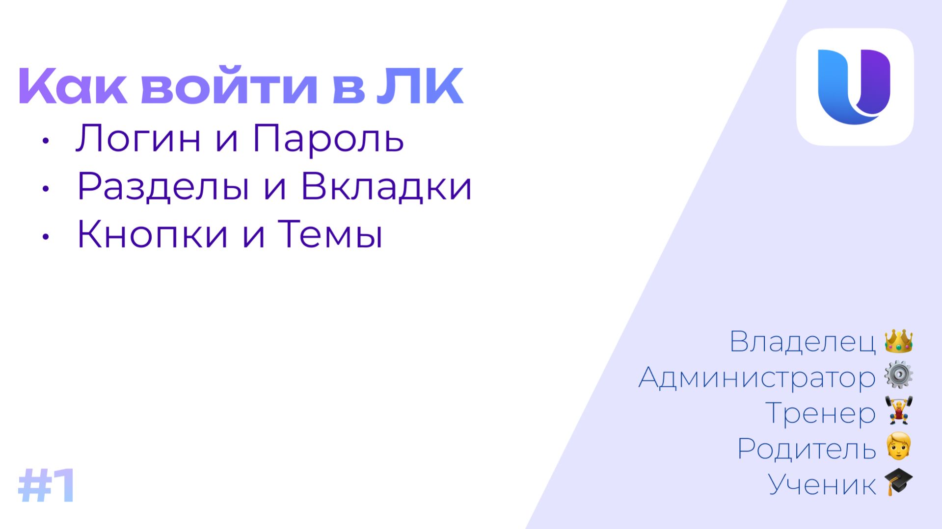 Как войти в ЛК? - UniGrid