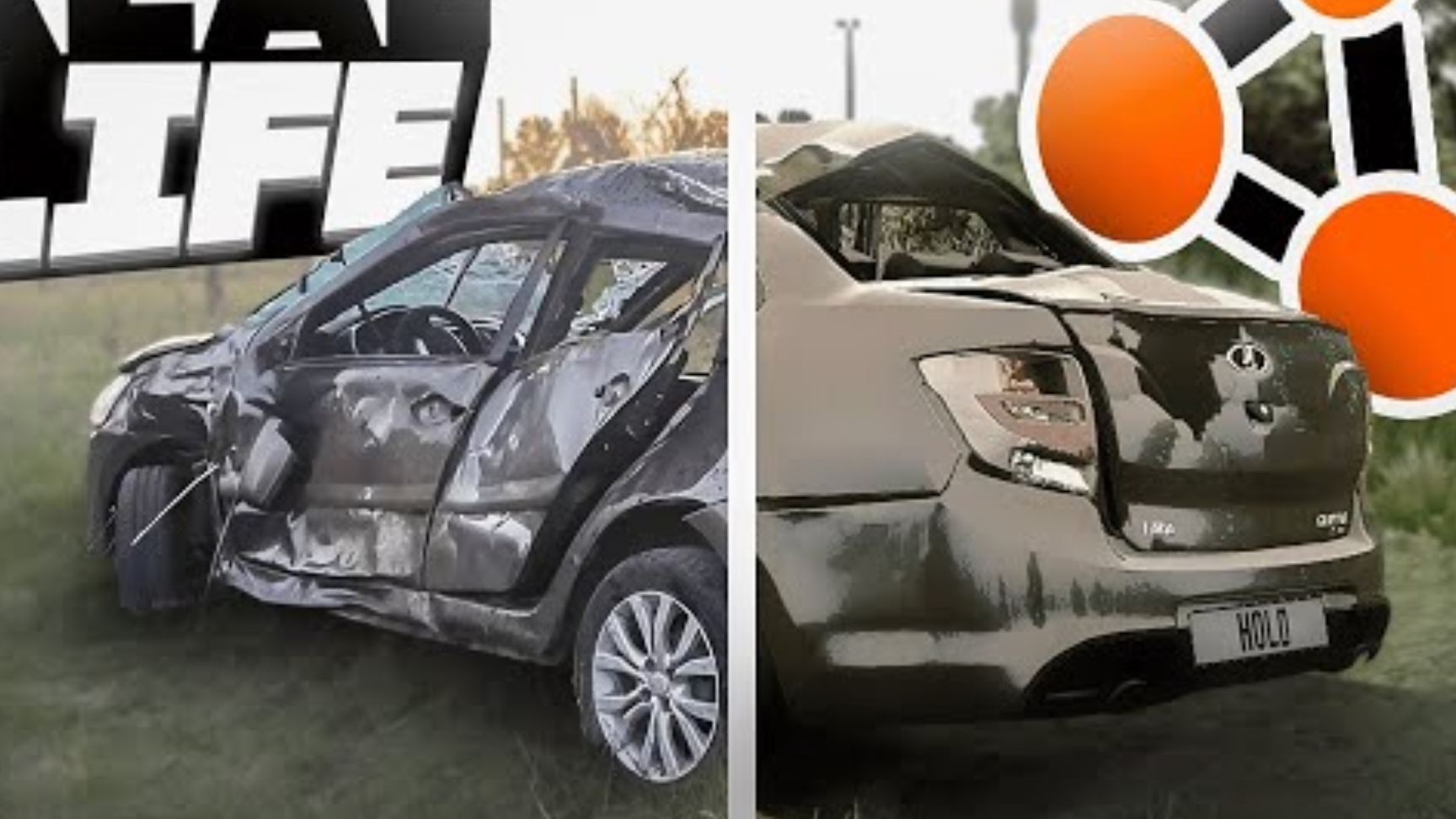 Аварии на реальных событиях в Beamng Drive 43