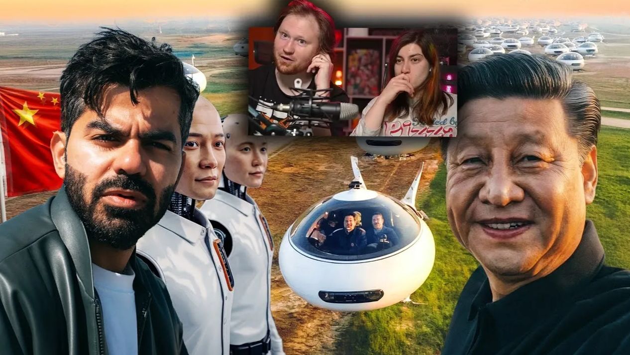 Китай шокирует Америку_ гуманоидные роботы, умные города и суперкарры! 🇨🇳 _ РЕАКЦИЯ на Joe HaTTab