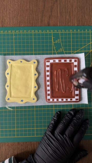 рамка из глины